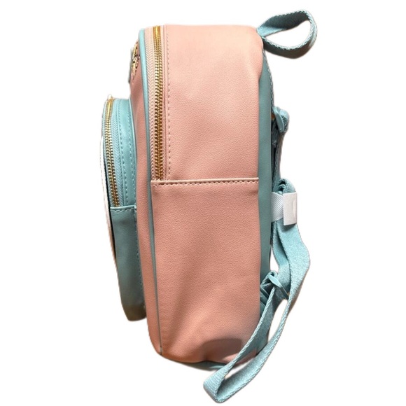 Disney The Nightmare Before Christmas Jack & Sally Floral Heart Mini Backpack - Picture 2 of 5